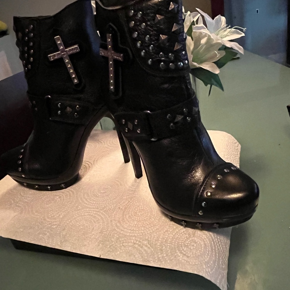 🔥 Brand New New Rock Boots — Never Worn — With Box 🔥